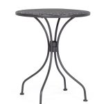 Lizette Tisch anthrazit Durchmesser 60 cm