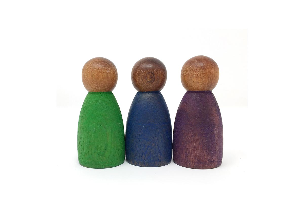 3 Dark Cold Nins®, Holzspielzeug