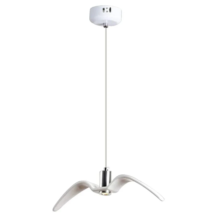 Kronleuchter, Hängelampe 3000K warmes Licht Möwendesign moderner einfacher dekorativer Kronleuchter Typ C Durchmesser 39 cm