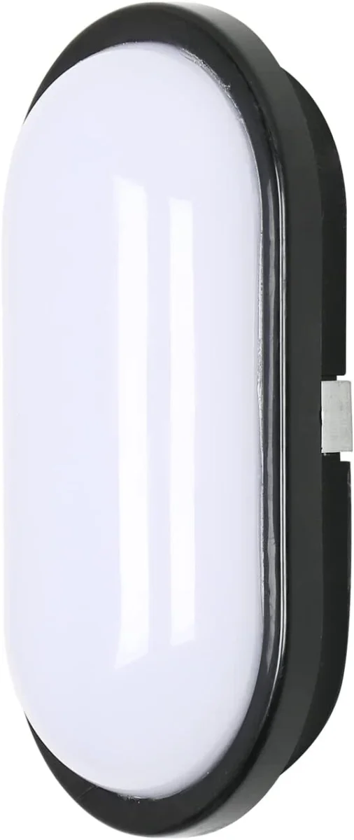 Ovale LED-Deckenleuchte, wasserdichte LED-Badezimmer-Deckenleuchte, IP54, Kaltweiß 6000 K, für Bad, Schlafzimmer, Wohnzimmer, Küche – Bild 2
