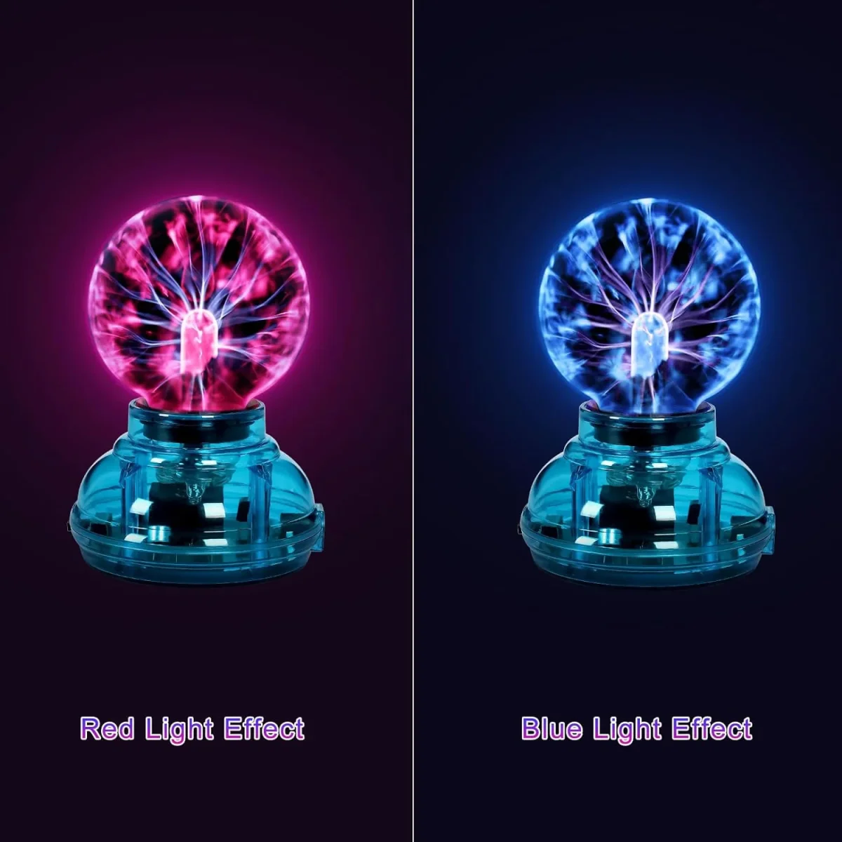 3-Zoll-Plasma-Ball-Spielzeug, Geschenk, magischer Ball, leuchtender Touch-Ball, empfindlicher USB-Touch-Ball, Spielzeug, Blitzball, Kristallkugel, Licht für Kinder, Geschenke – Bild 7