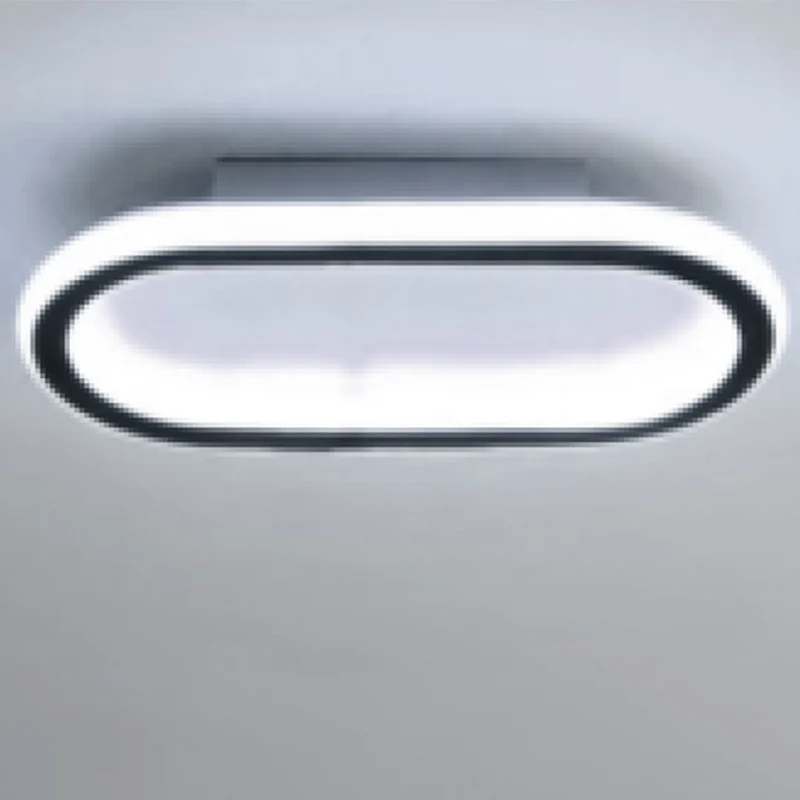 Moderne LED-Deckenleuchte – Schwarzweiß, 41,5 x 16,5 x 5 cm, 33 W, Deckenleuchte, weißes Licht 6500 K – Acryleisen – Bild 2