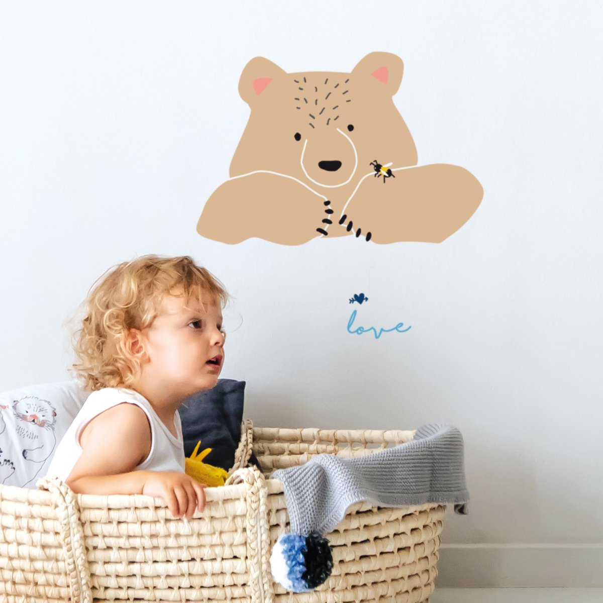 MIMI’lou Wandsticker OURS IN LOVE, groß – Bild 3