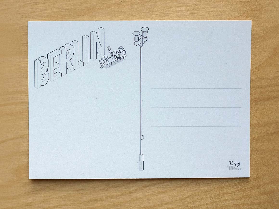 Berlin, Postkarte – Bild 3