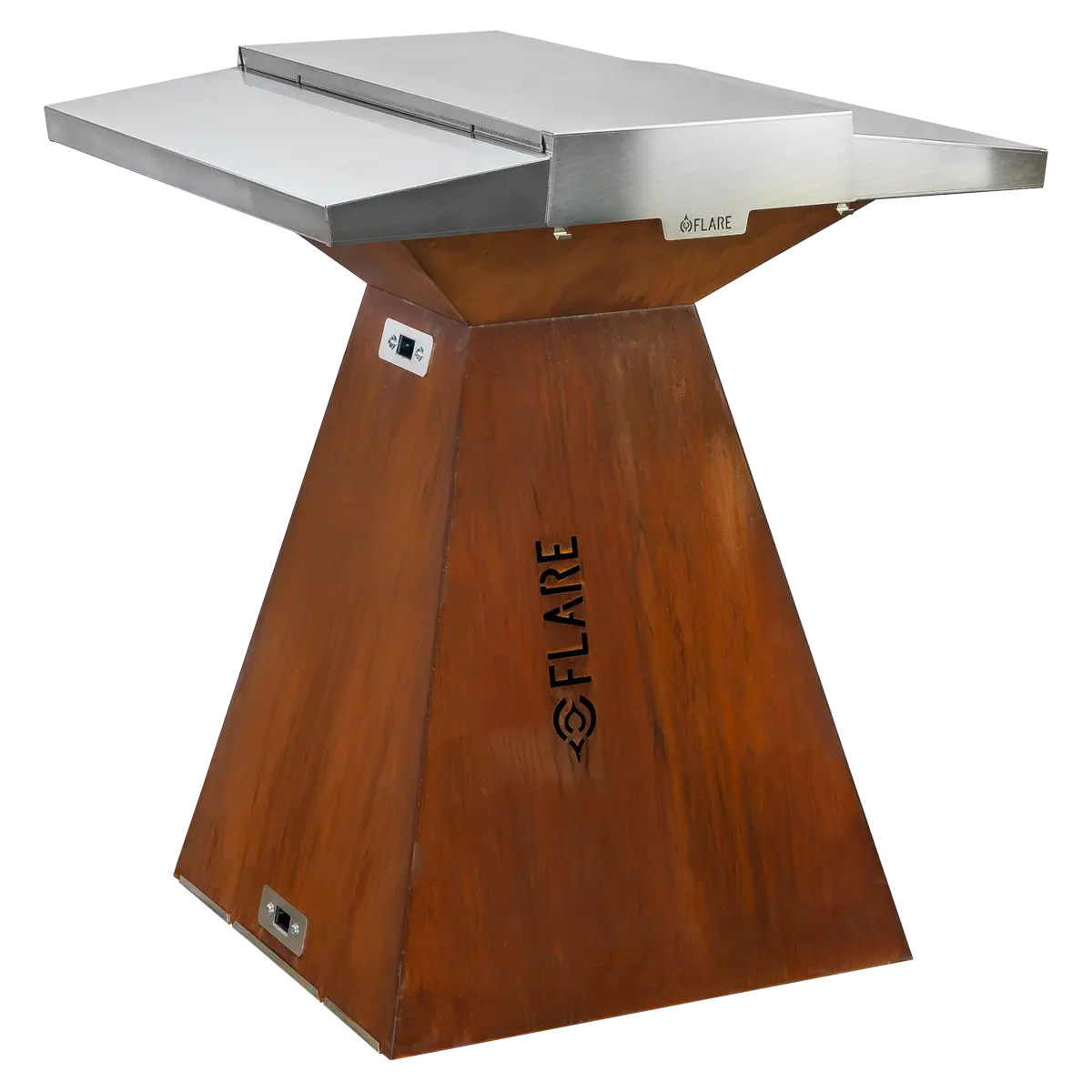 Grillabdeckung 80 „edelstahl“