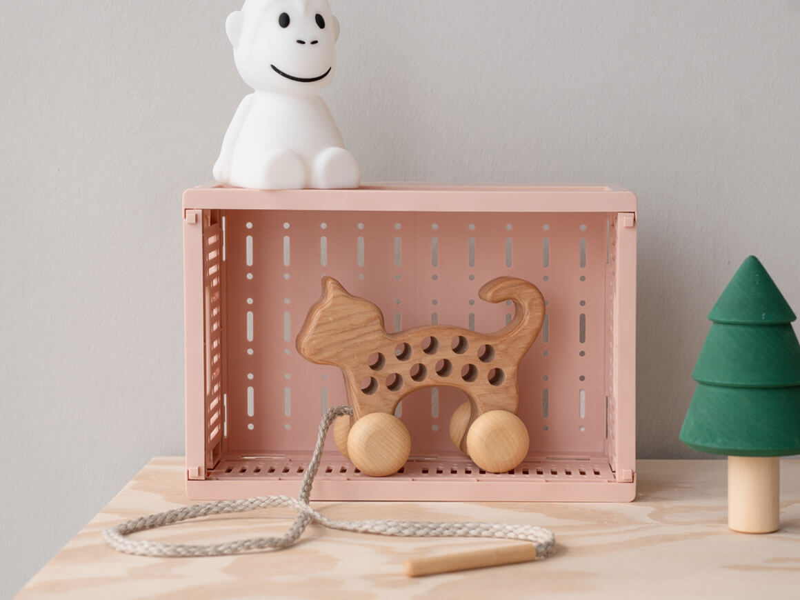 Fädelspiel Katze auf Rädern, Lotes Toys