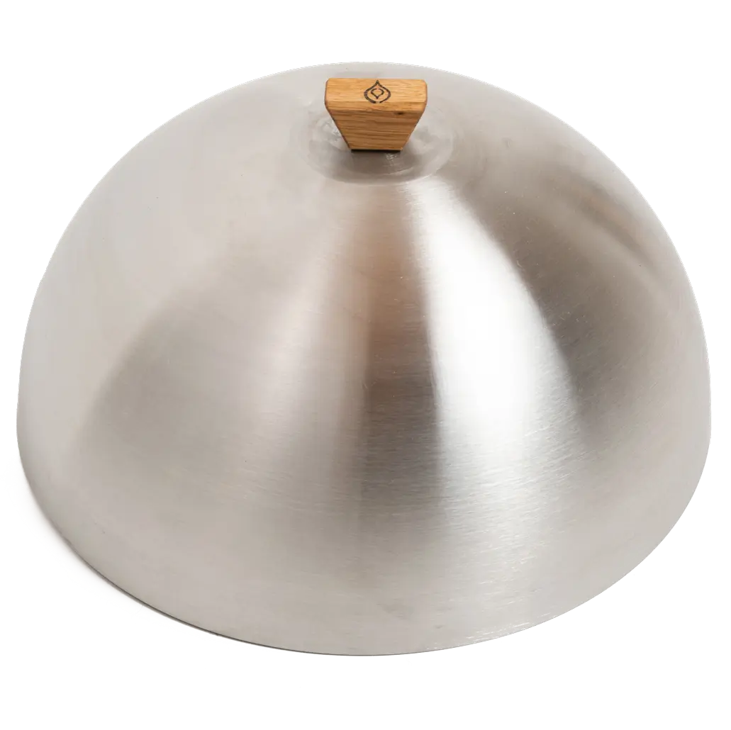 Garhaube Ø 28 cm „edelstahl“