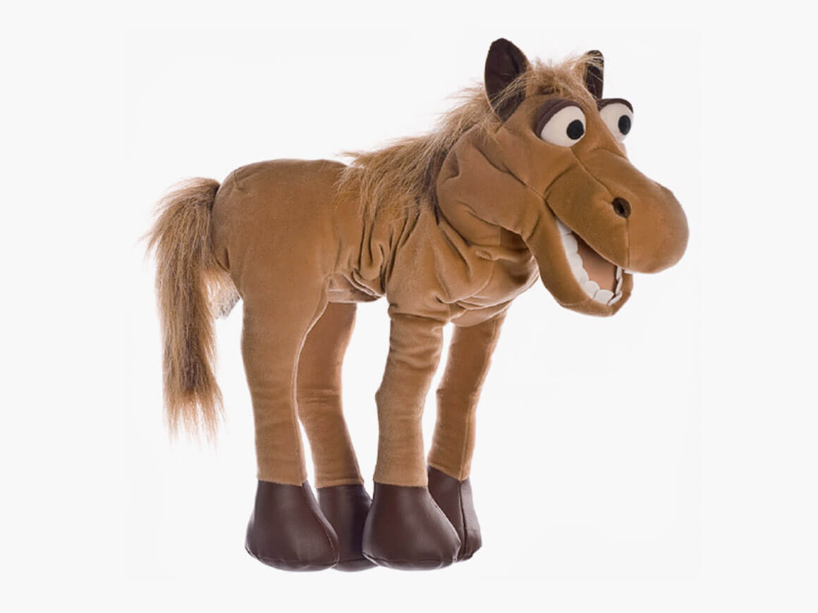 Helge das Pferd, Handspielpuppe