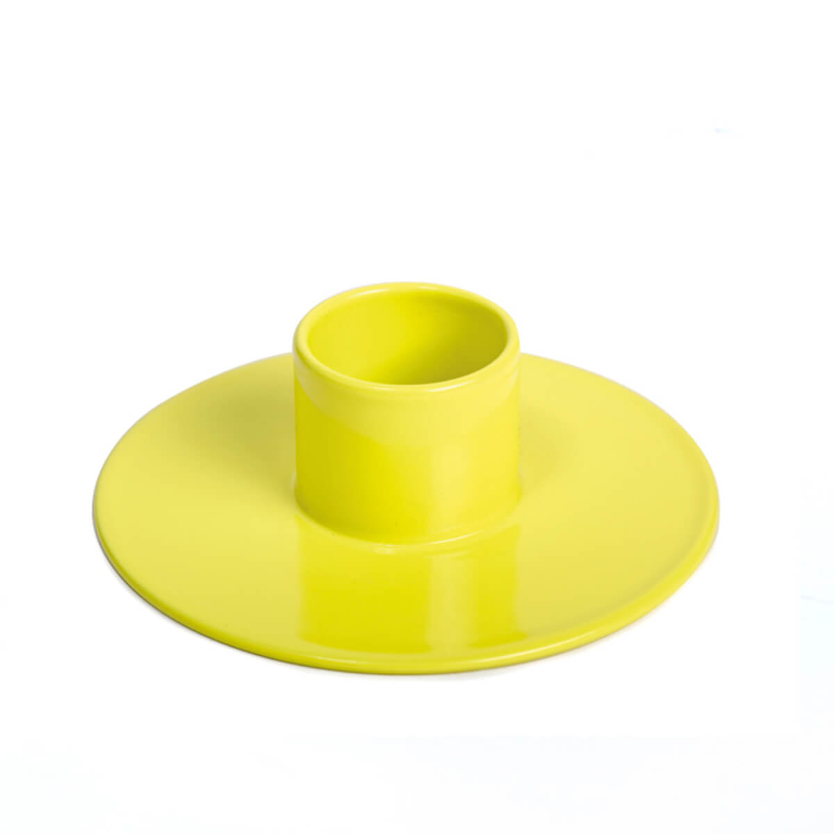 Kerzenhalter POP Schwefelgelb