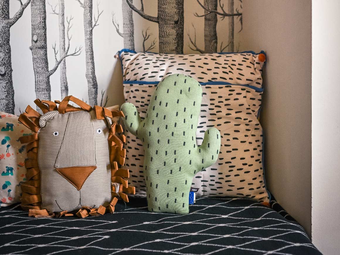 Löwe LOBO Kissen – OYOY MINI – Bild 4
