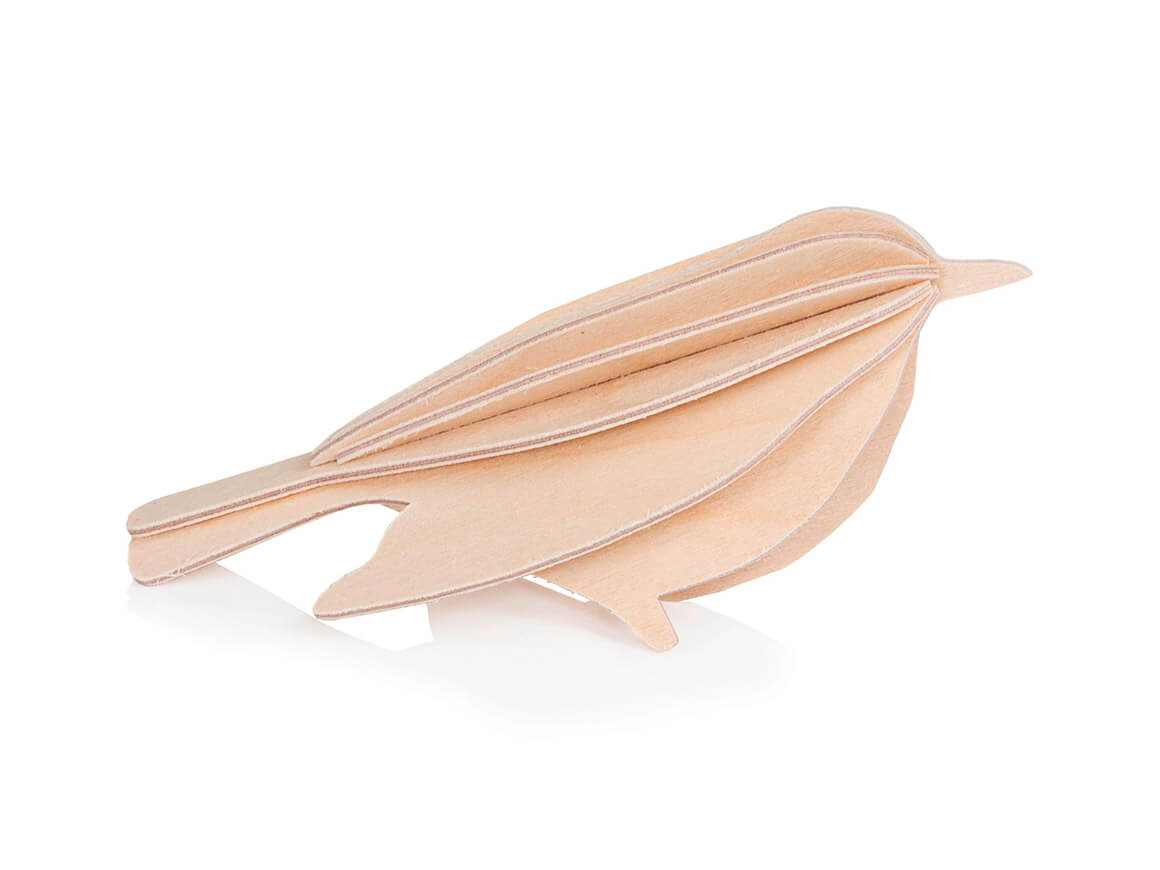 Lovi Bird 8 cm, natural – Bild 3