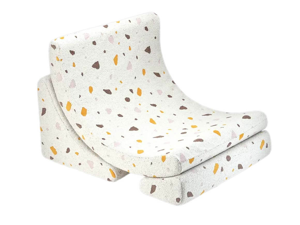 Moon Chair, Terrazzo Marble