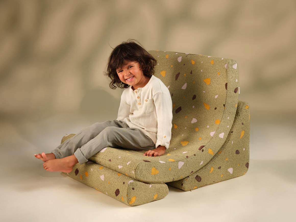Moon Chair, Terrazzo Moss – Bild 7
