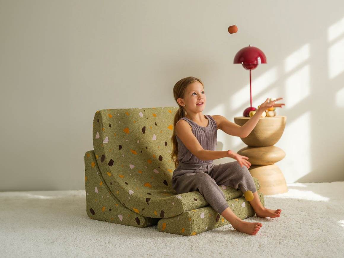 Moon Chair, Terrazzo Moss – Bild 4