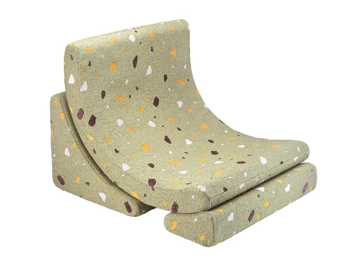 Moon Chair, Terrazzo Moss