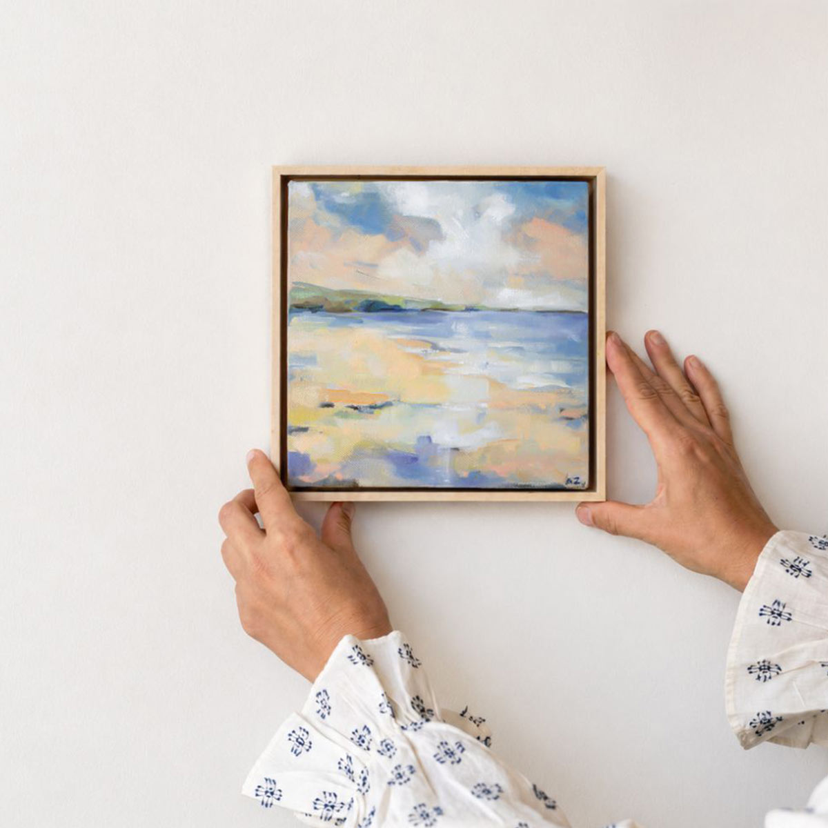 Strand III – Original Ölgemälde auf Leinwand