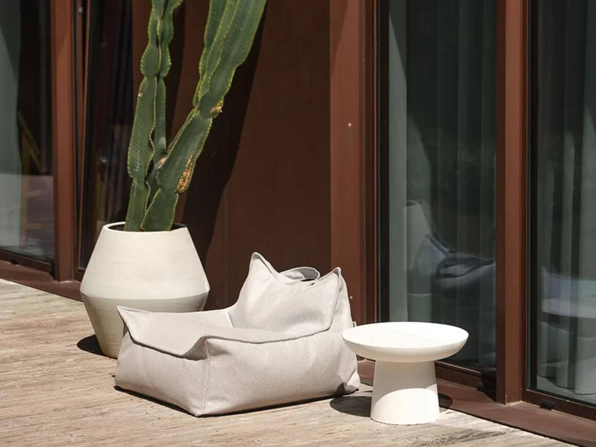 Outdoor Beanbag Chair, Terra – Bild 7