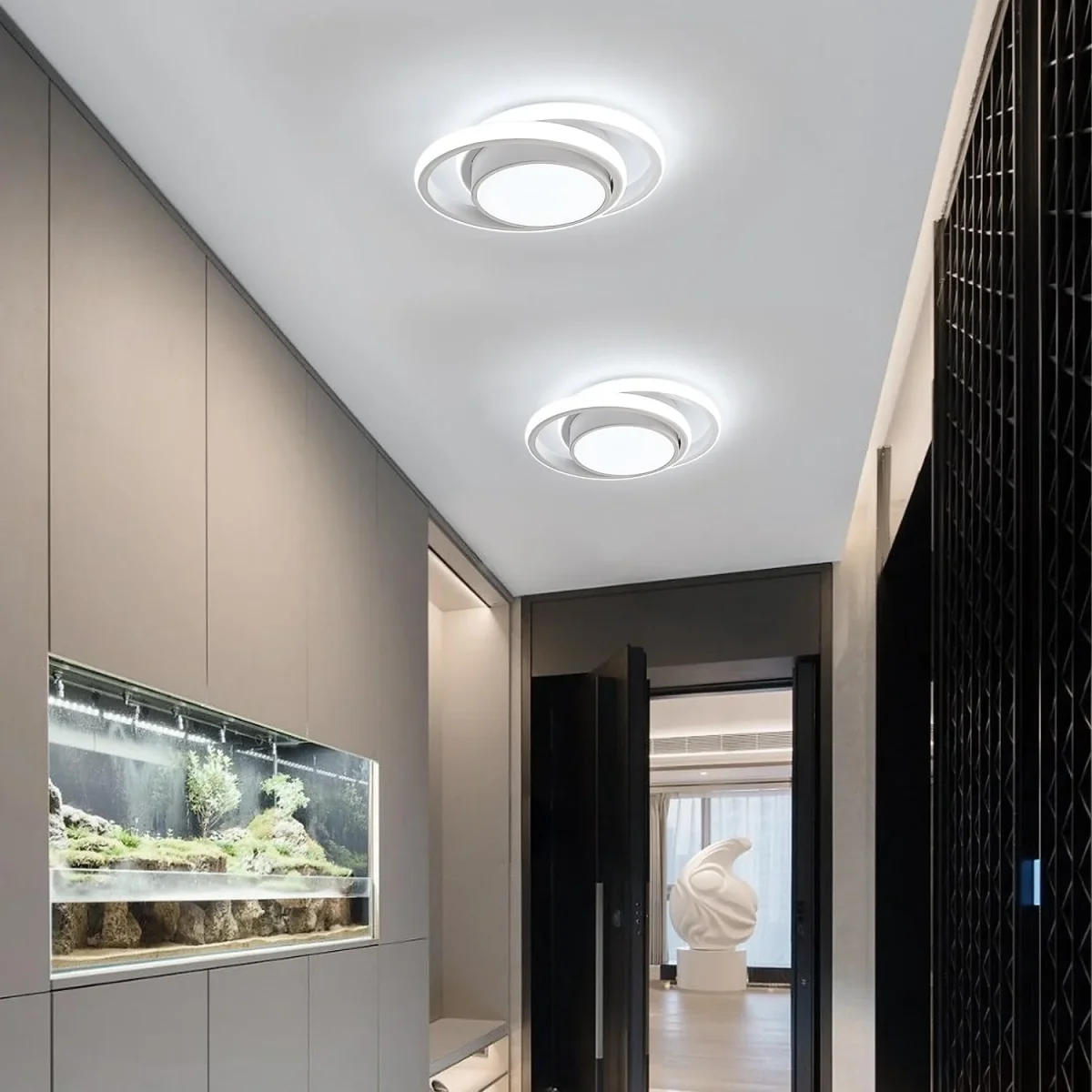 Moderner Runder LED-Deckenleuchte 32W 6500K – Bild 9
