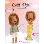 Simon the Lion: Green Sweatshirt + Mermaid Tail (30cm) Kuscheltier