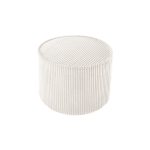 Sitzpuff Cord Marshmallow