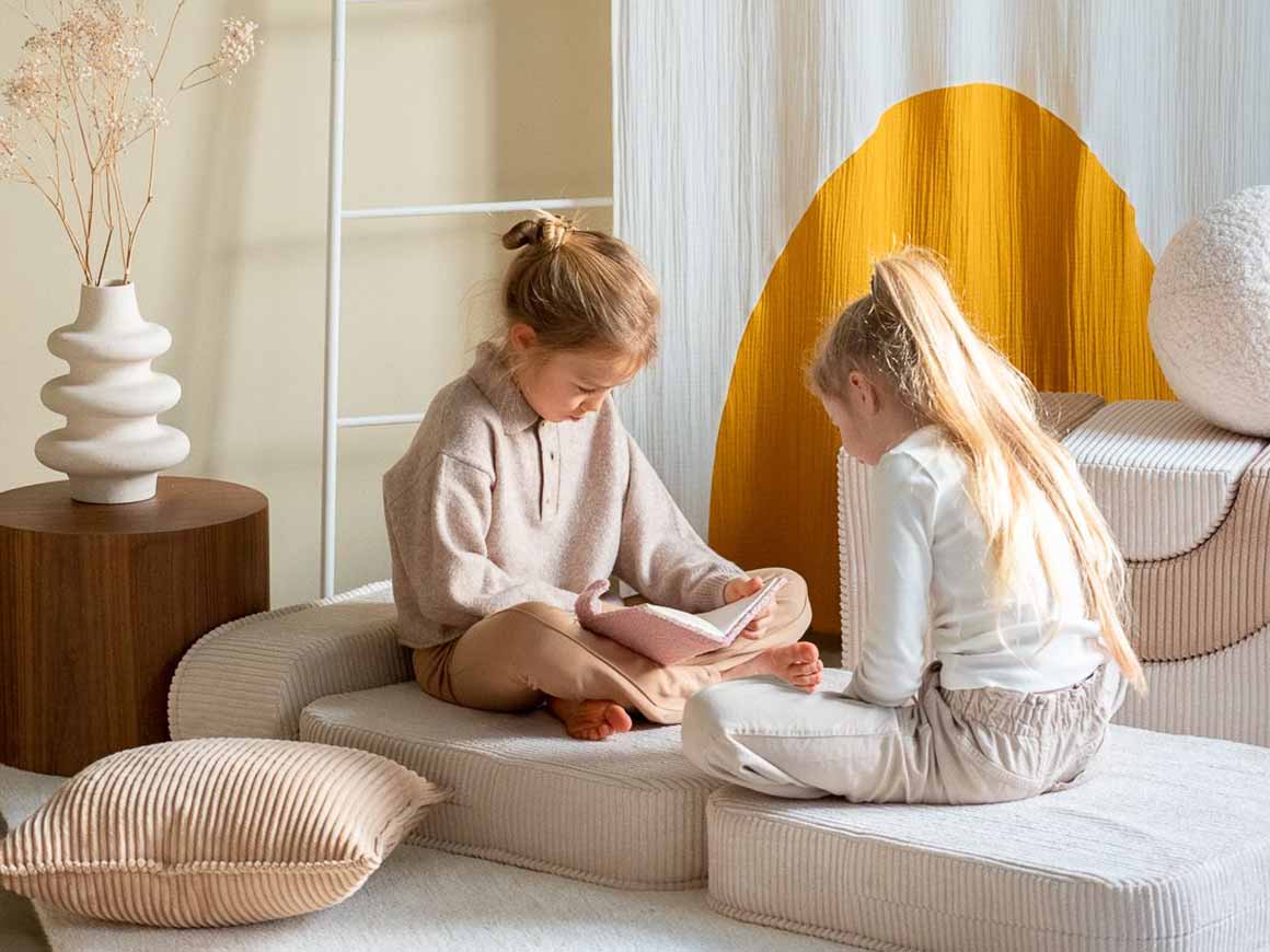Montessori Spielset creme 3-tlg – Bild 3