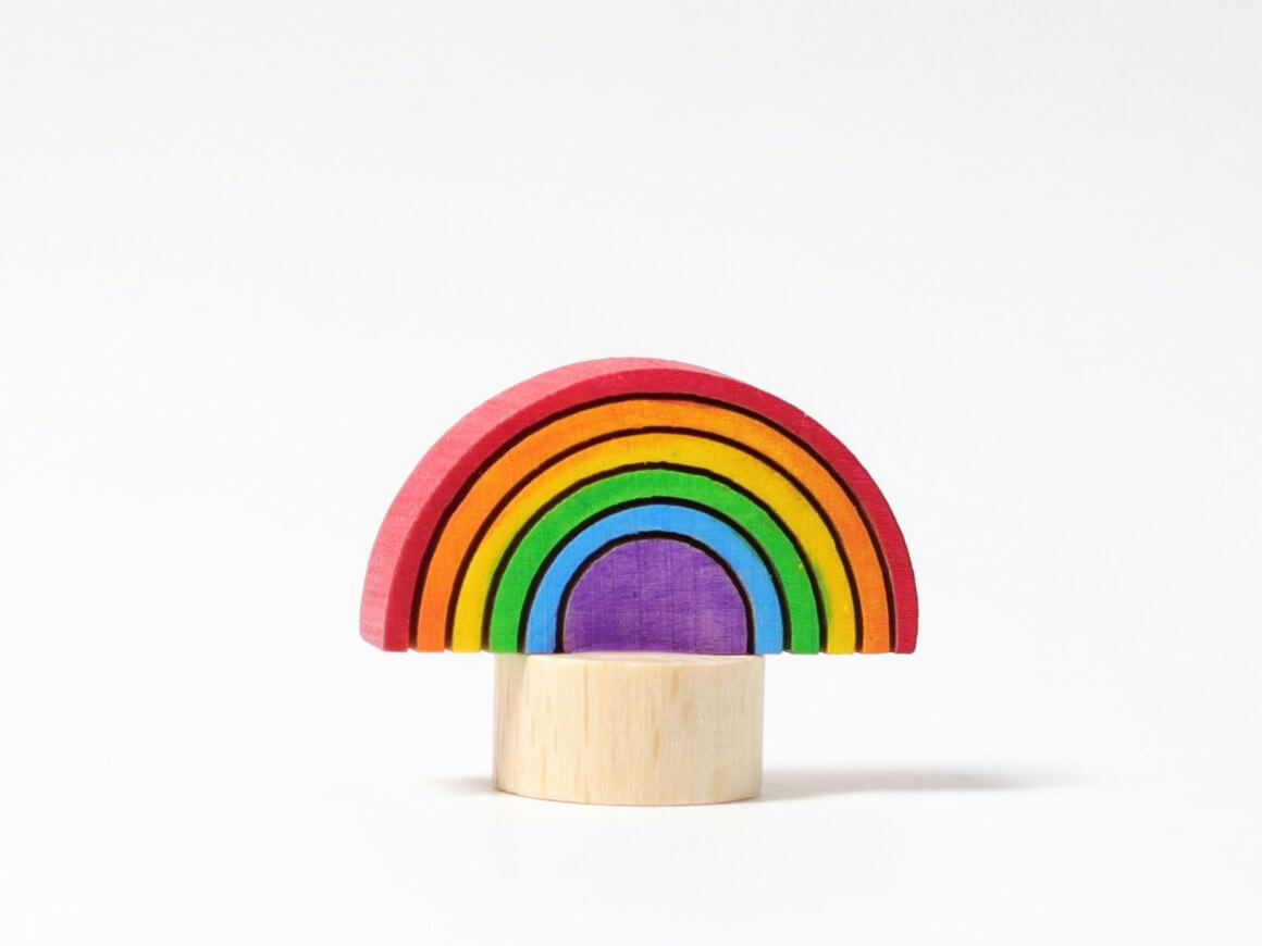 Steckfigur Regenbogen