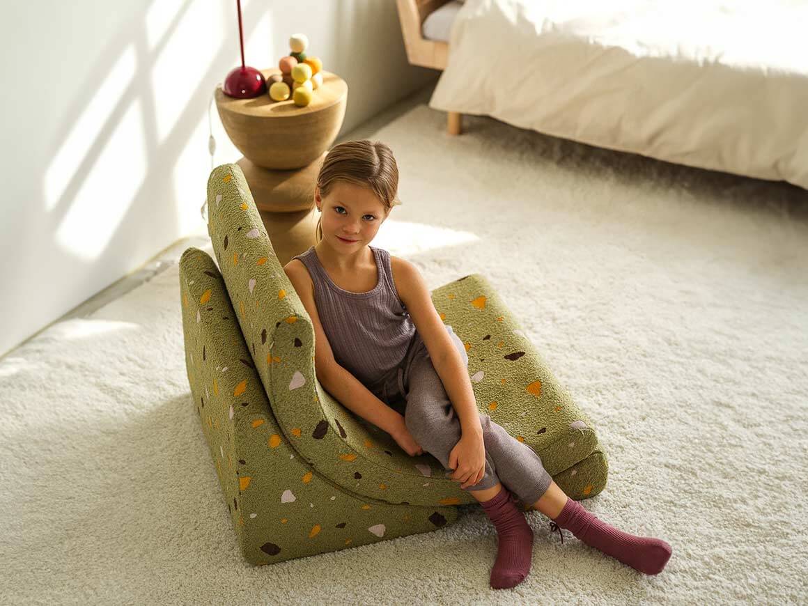 Moon Chair, Terrazzo Moss – Bild 5