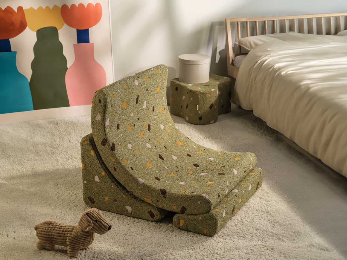 Moon Chair, Terrazzo Moss – Bild 8