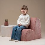 Kindersessel Cloud Pink Mousse