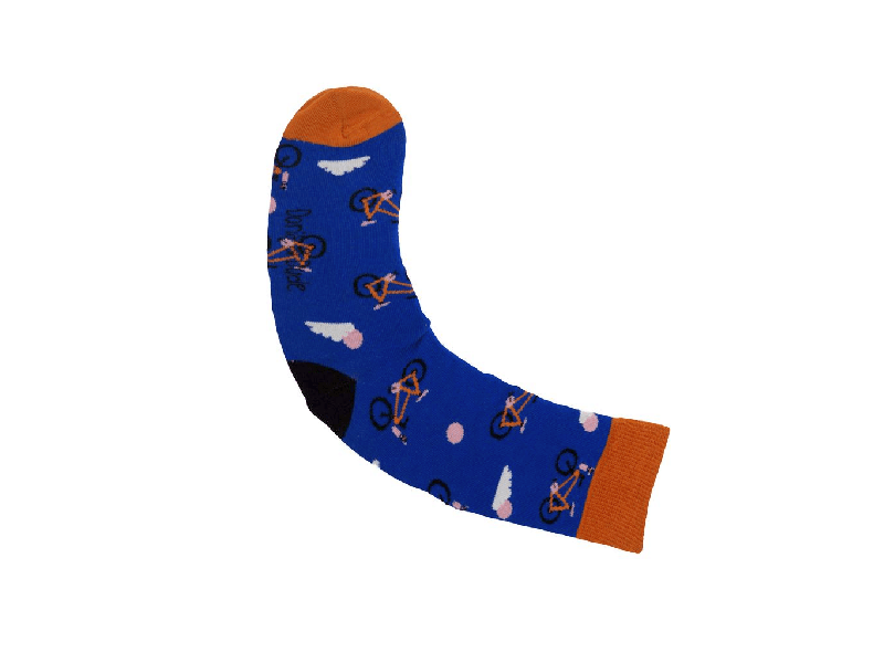 Bambus-Socken: Fahrräder