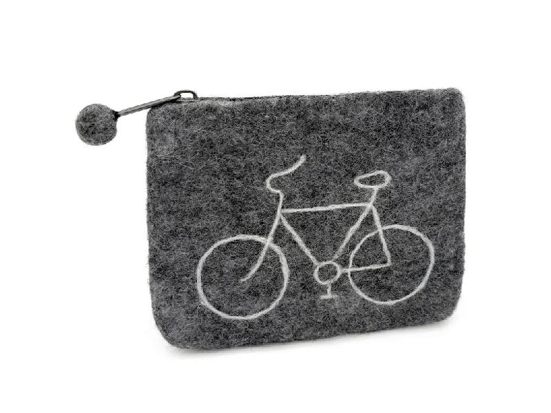 Filzbeutel: Fahrrad