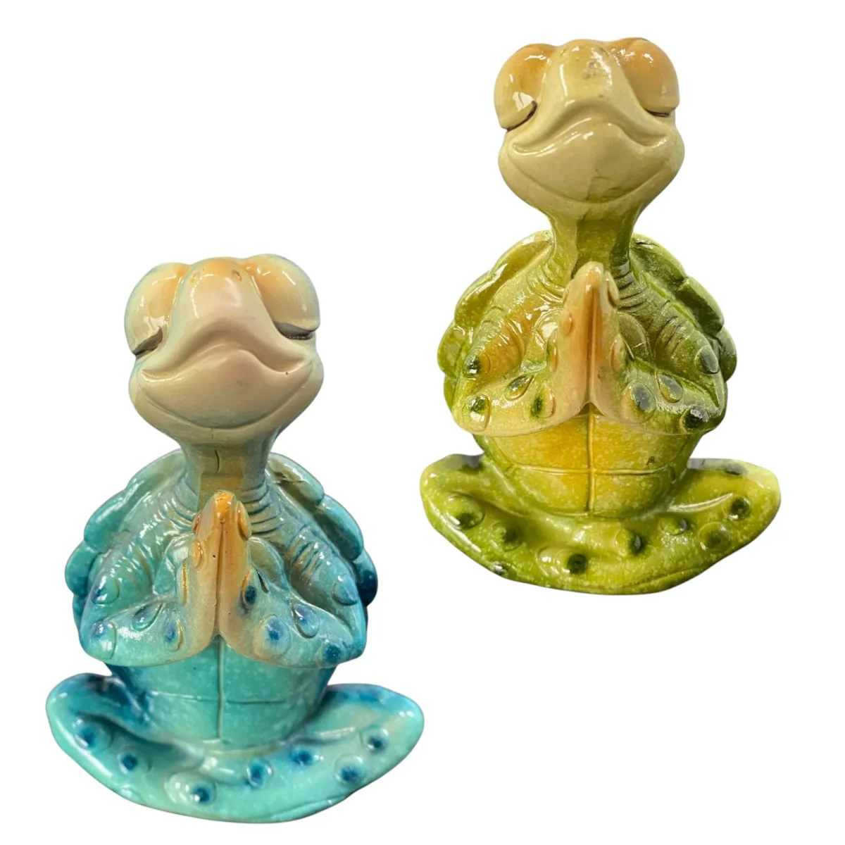 Formano Maritime Deko Schildkröte Meditierend 10 cm