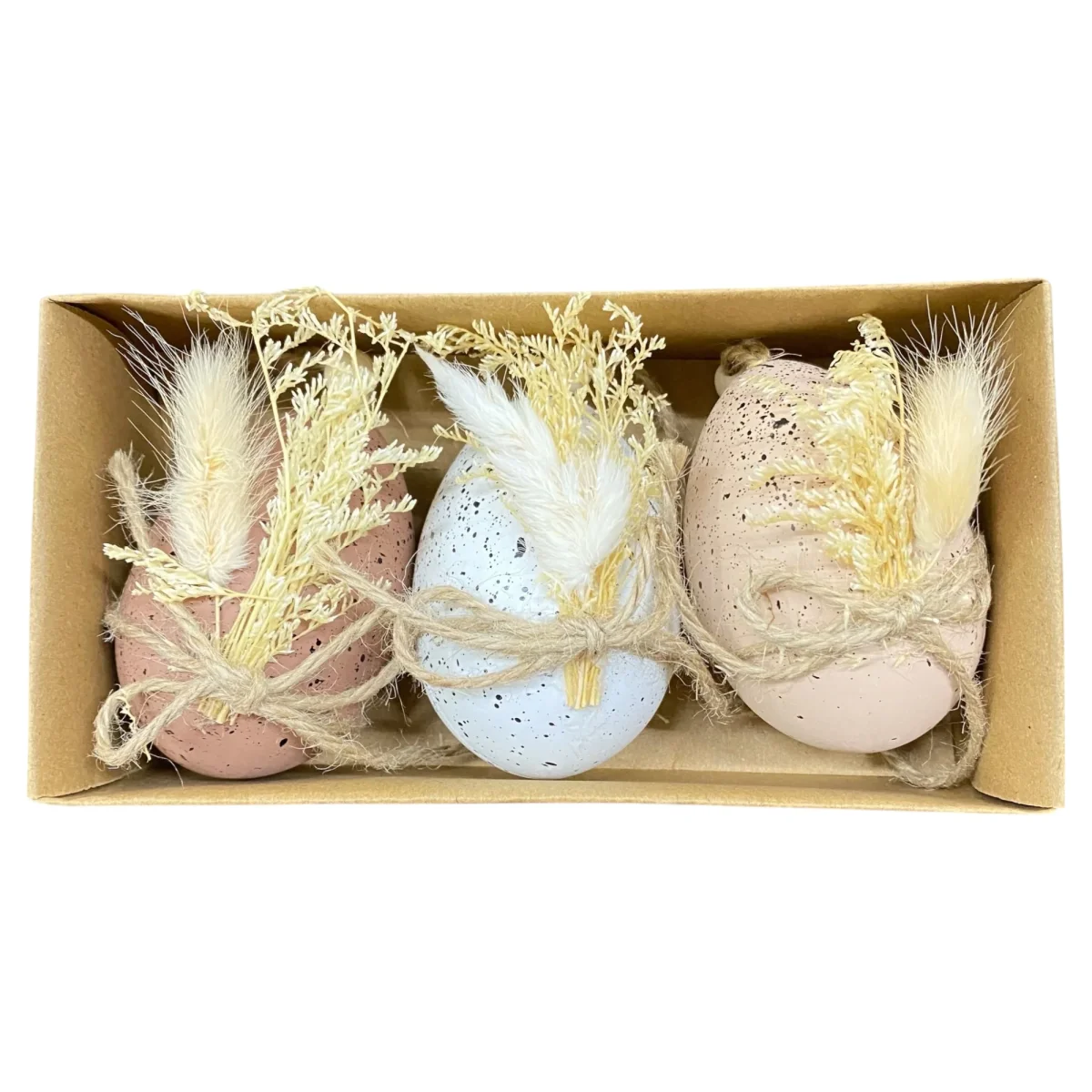 Gilde Deko Ostereier zum Aufhängen 7 cm – Bild 2