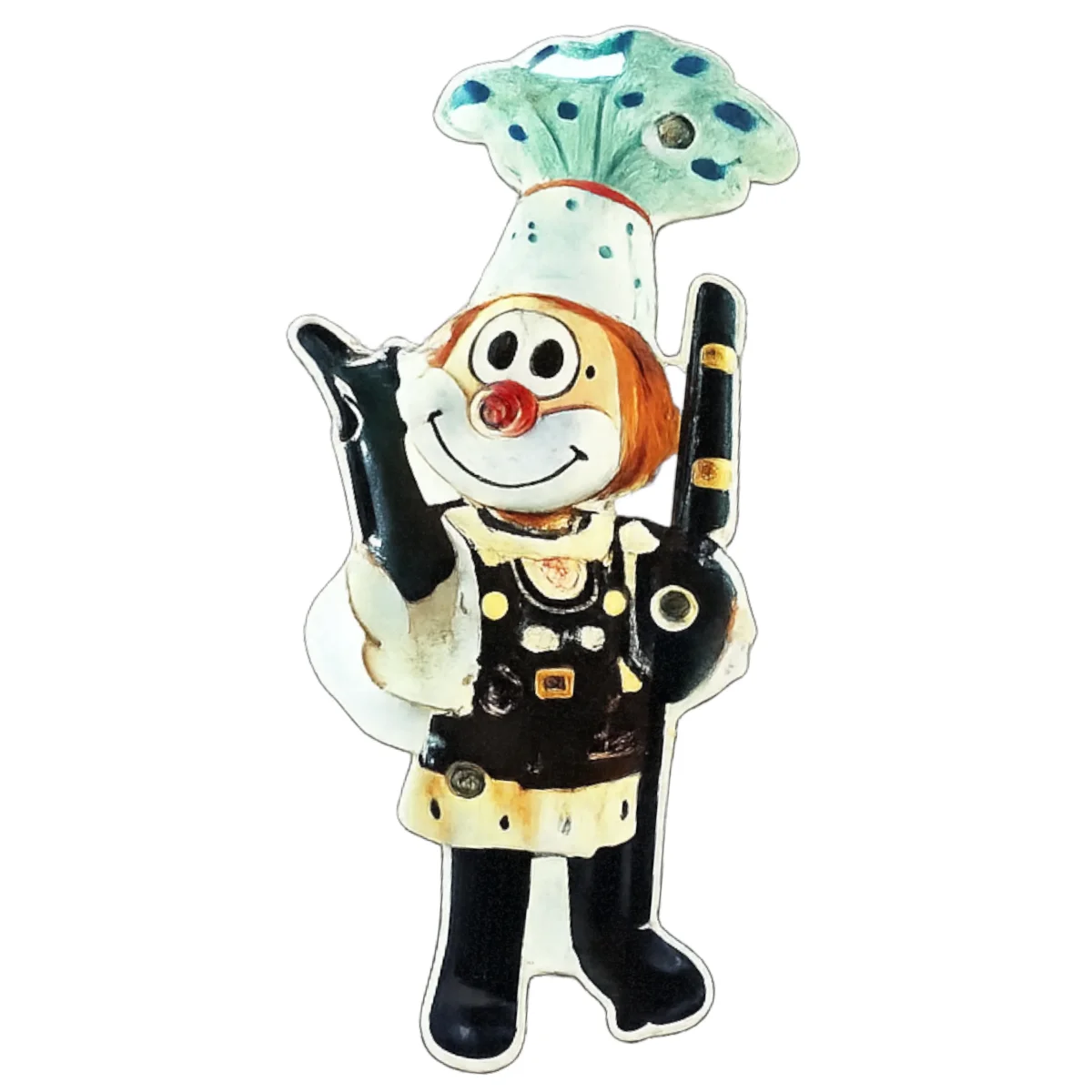 Schmitzens Clown Ansteckbutton Karnevalspin Blinky Dreigestirn Bauer 5,5 cm