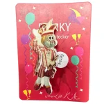 Schmitzens Clown Ansteckbutton Karnevalspin Blinky Dreigestirn Prinz 5,5 cm