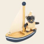 Malo die Katze im Boot