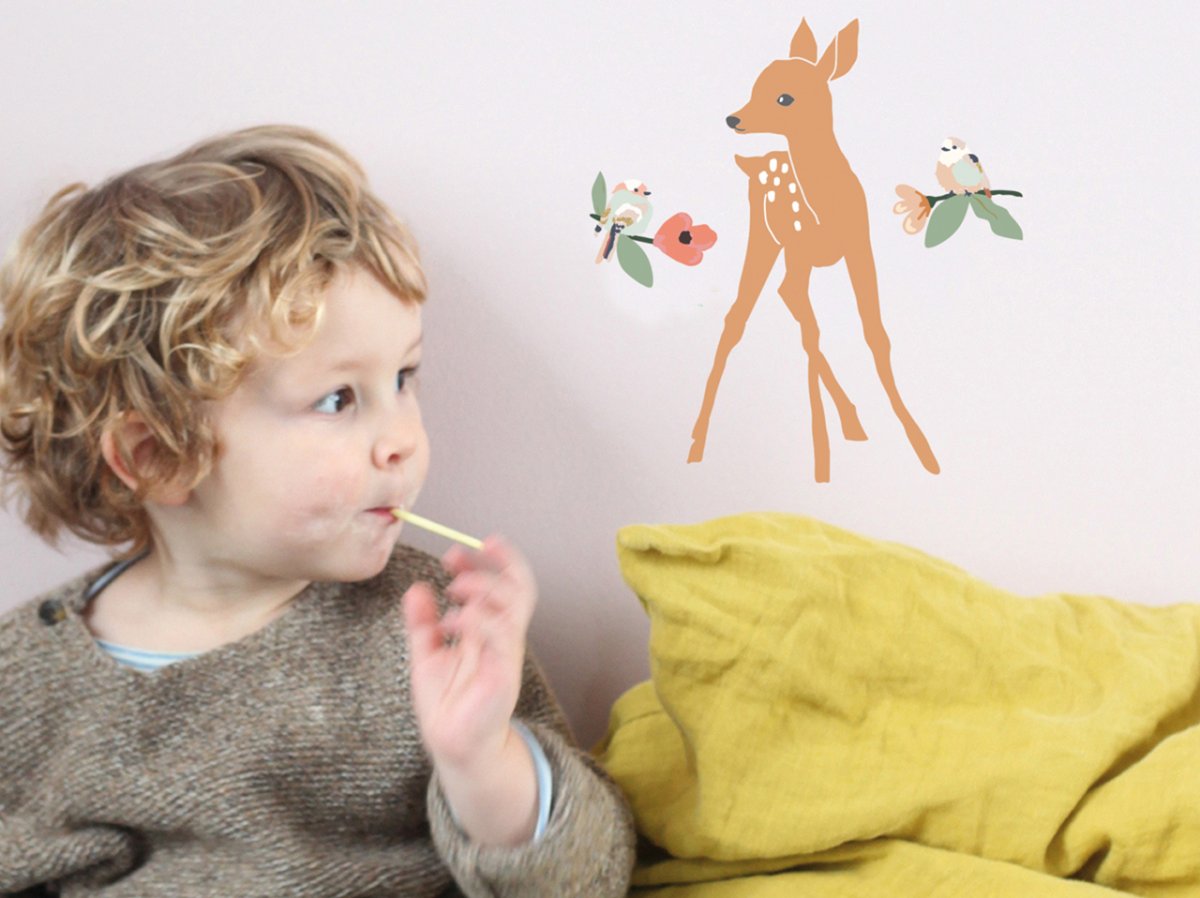 MIMI’lou Wandsticker Just a Touch Reh – Bild 3