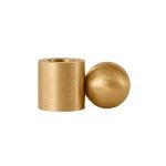 Palloa Kerzenhalter Solid Brass low – OYOY living