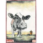 Postkarte: Moin!