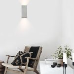 [B8] Wandlampe rechteckig