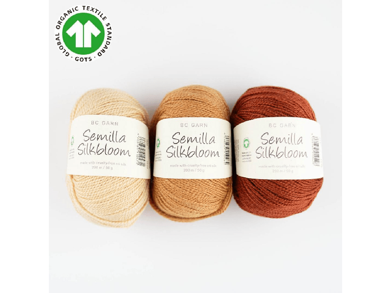 Semilla Silkbloom – 75% Schurwolle, 25% Seide – 50g