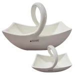 Tiziano Deko Keramik Pflanzschale Bertani mit Henkel 22 cm 26 cm