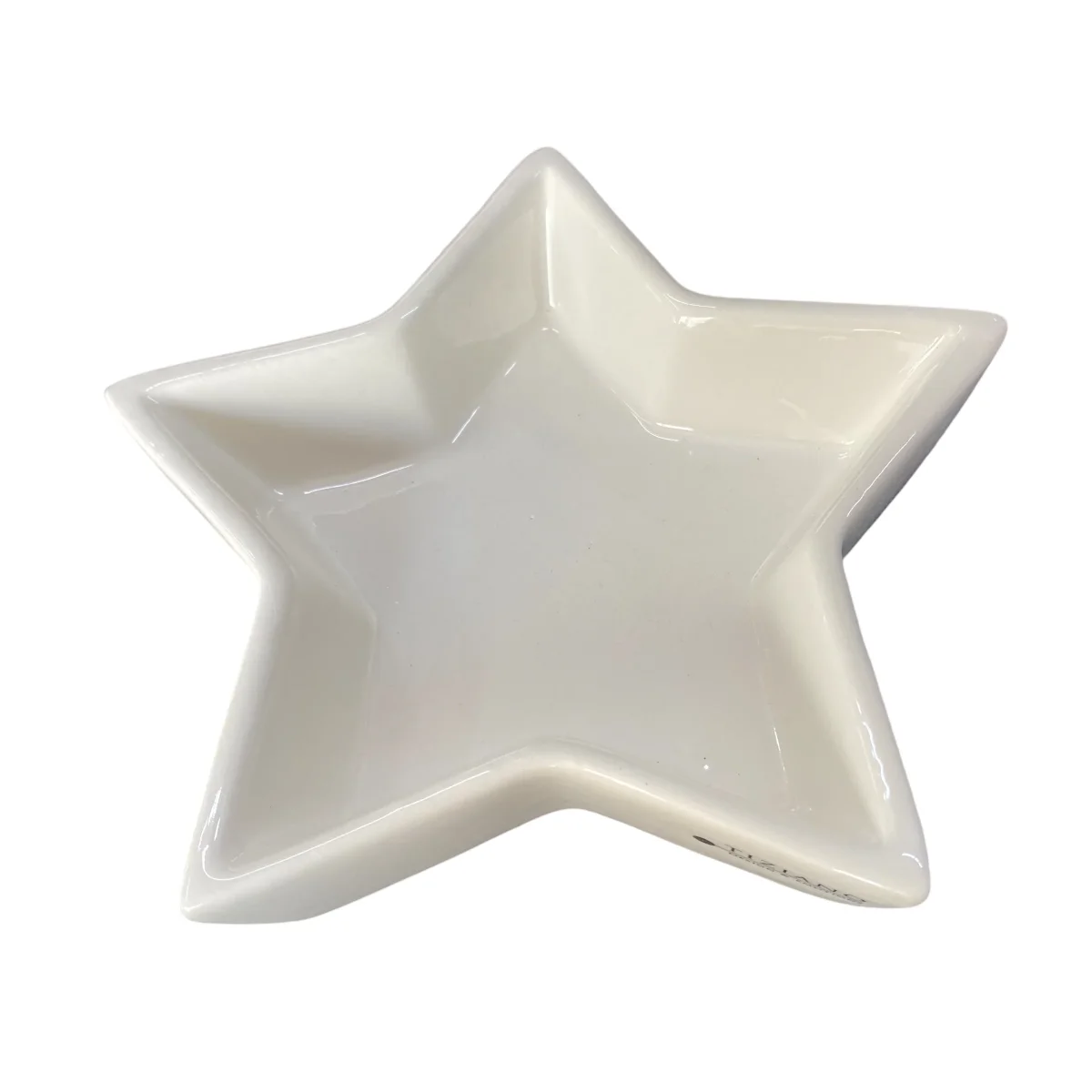 Tiziano Deko Keramik Schale Strella Stern Weihnachtsdeko Teller 18 cm