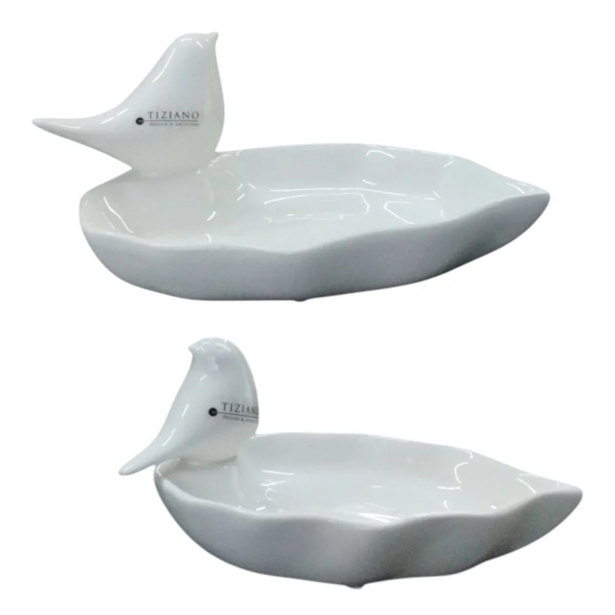 Tiziano Keramik Deko Vogeltränke Adina 19 cm 24 cm