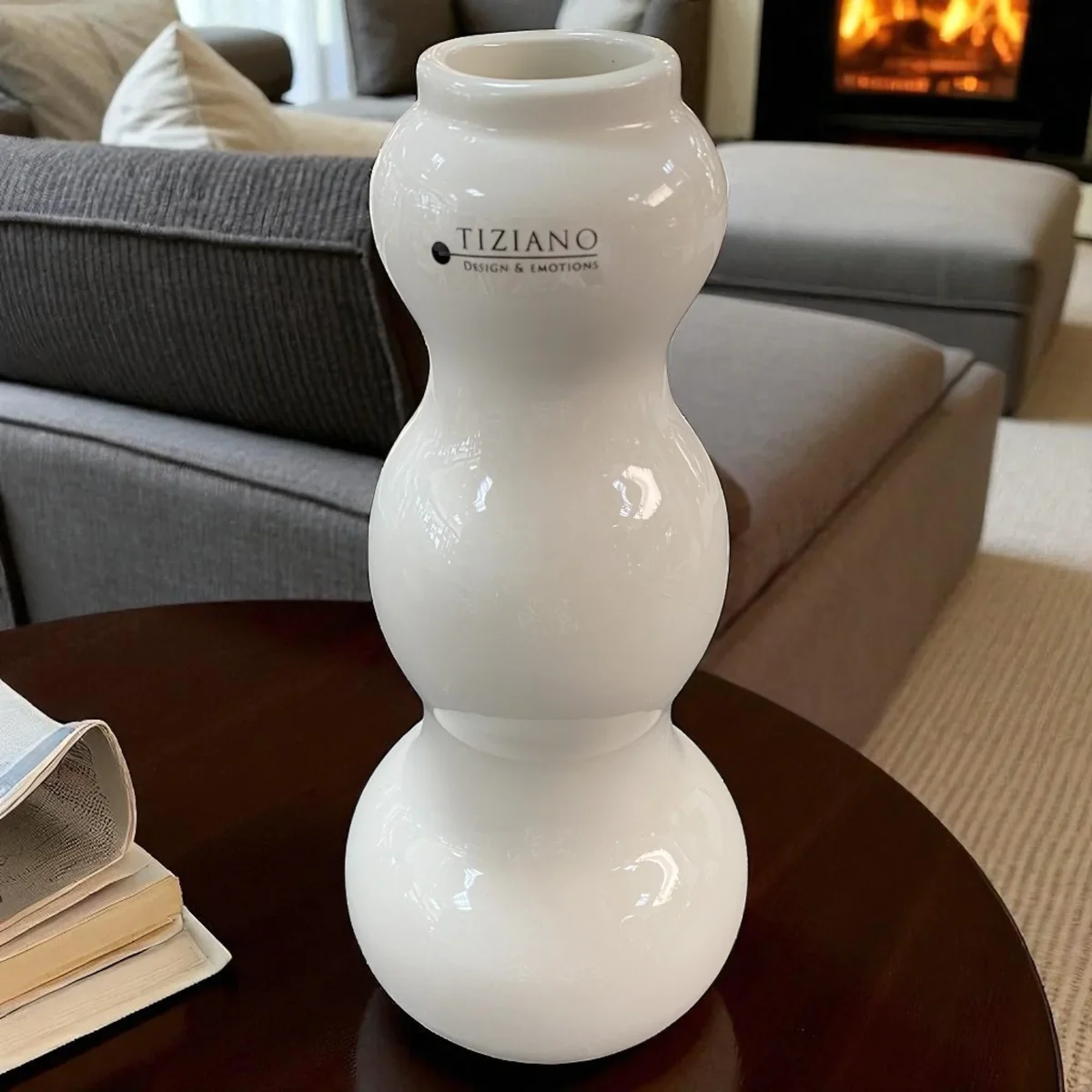 Tiziano Keramik Deko Vase Ronda 16,5 cm 21,5 cm 26,5 cm – Bild 5