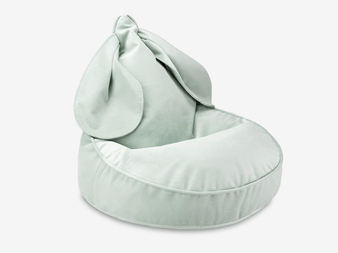 Kindersessel & Sitzsack Bunny, Misty Green